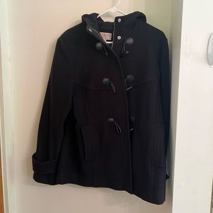 Michael Michael Kors Black Womens Hooded Jakcet